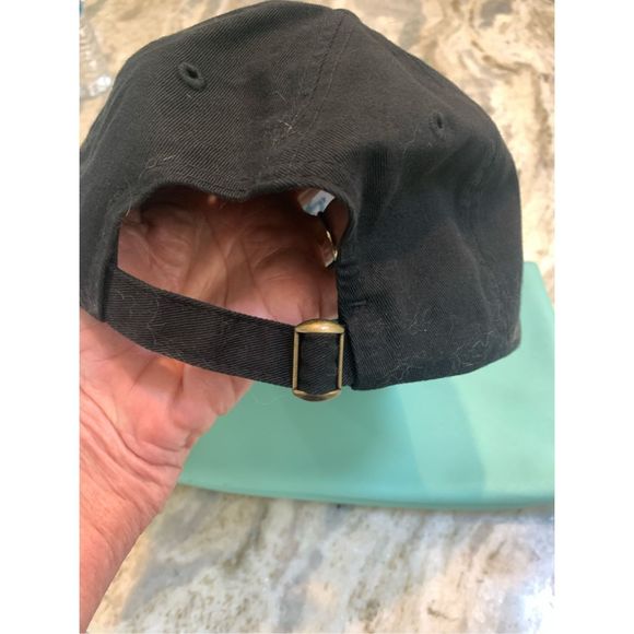 Origami Owl Black Baseball Cap and Turquoise Accessory Makeup Bag - Picture 2 of 8